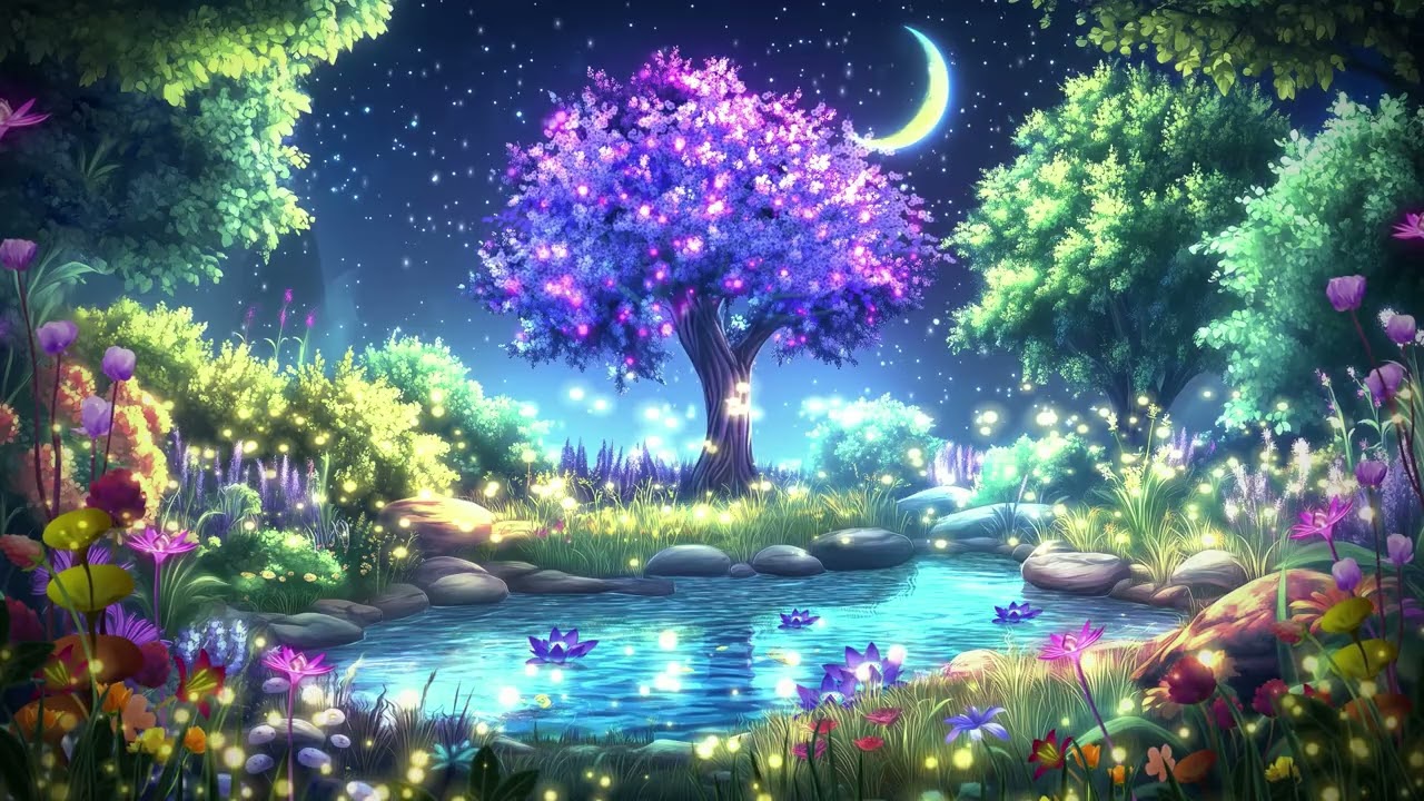 Fall Into Sleep Instantly (NO ADS) 💜 Deep Sleep Music to Calm Your Mind