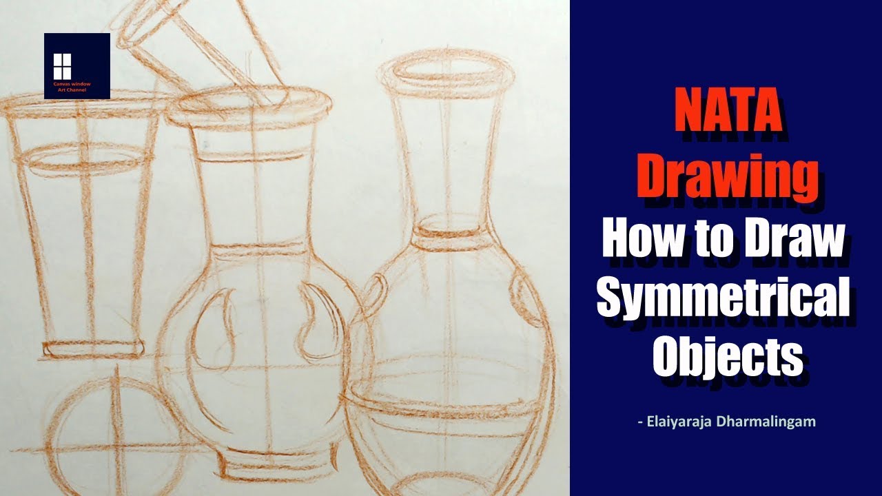 NATA Drawing Syllabus | How to draw Symmetrical objects