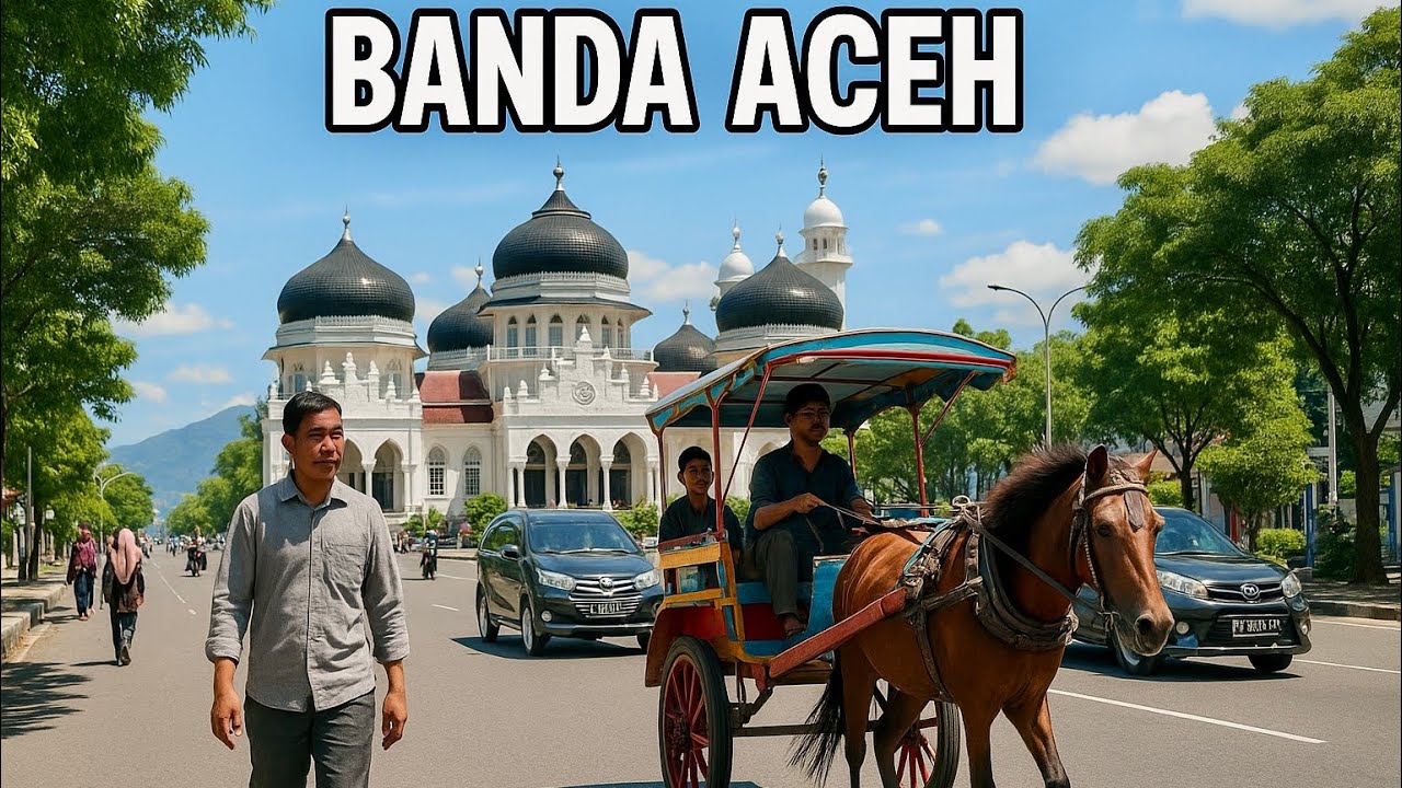Keliling Kota Banda Aceh di Siang Hari | Suasana Damai & Indah!