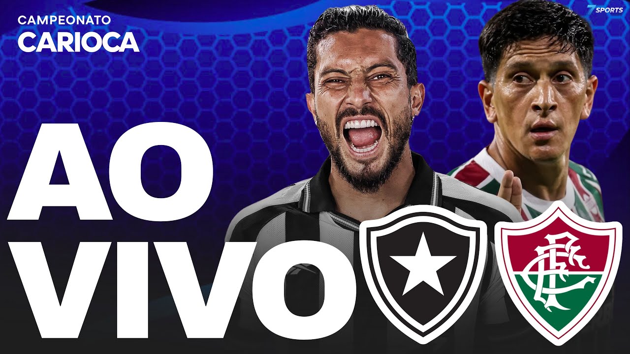 BOTAFOGO X FLUMINENSE AO VIVO COM IMAGEM | CAMPEONATO CARIOCA 2026 - NILTON SANTOS | STUDIO 7TV