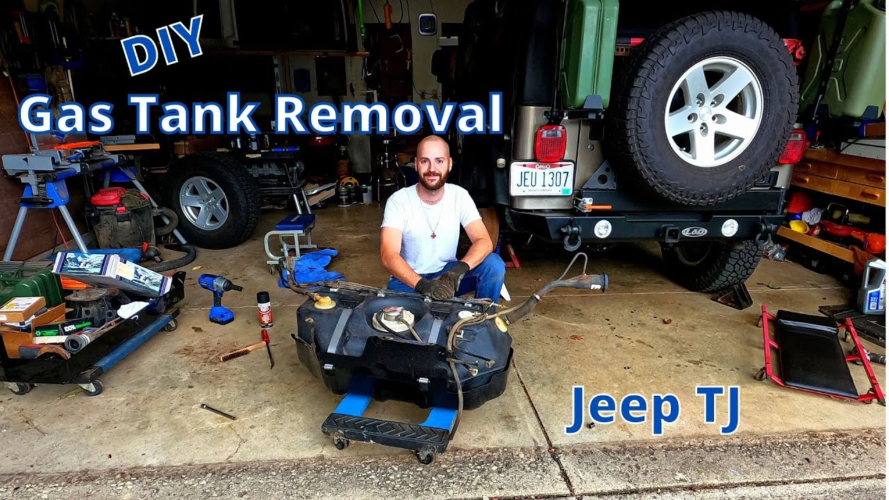 Jeep TJ Gas Tank Removal