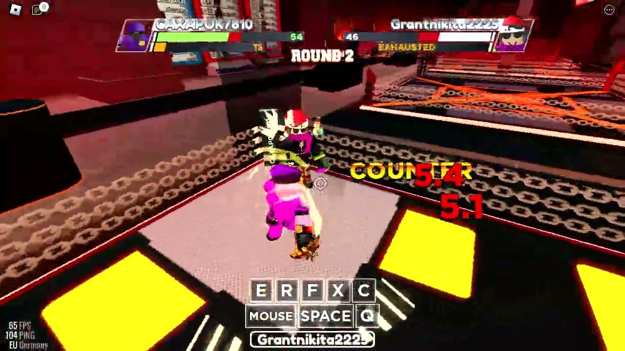 ВЕРНУЛСЯ В ЮТУБ! 1на1 с grantnikita2225 / лига бокса роблокс