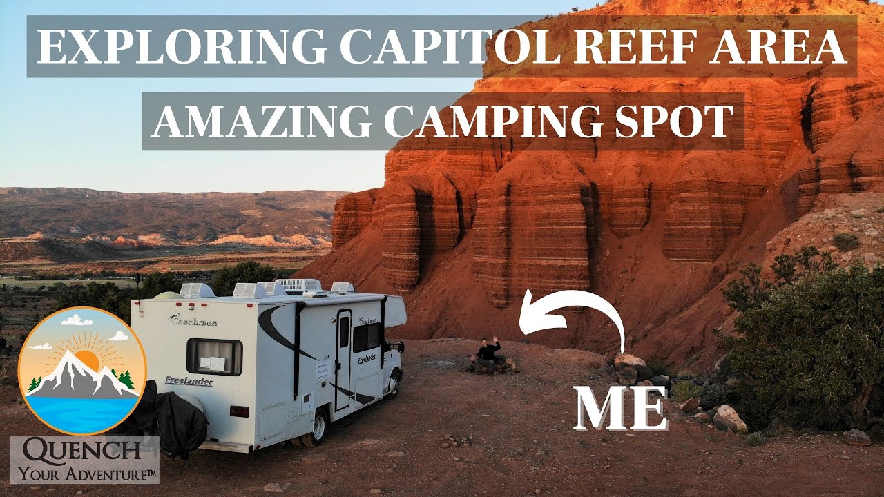 HOW TO SEE CAPITOL REEF NATIONAL PARK & Surrounding Areas (RV Life, Drone, etc.)