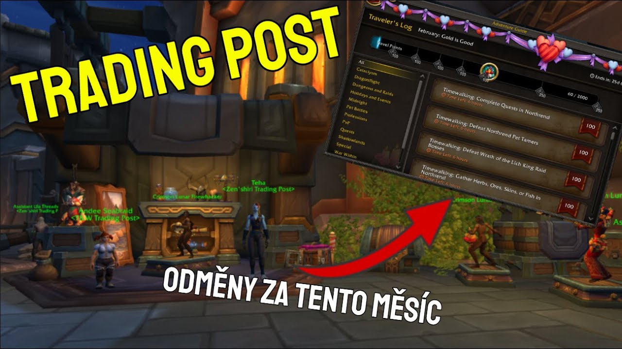 Trading Post - Co to je? A shrnutí odměn pro tento měsíc.