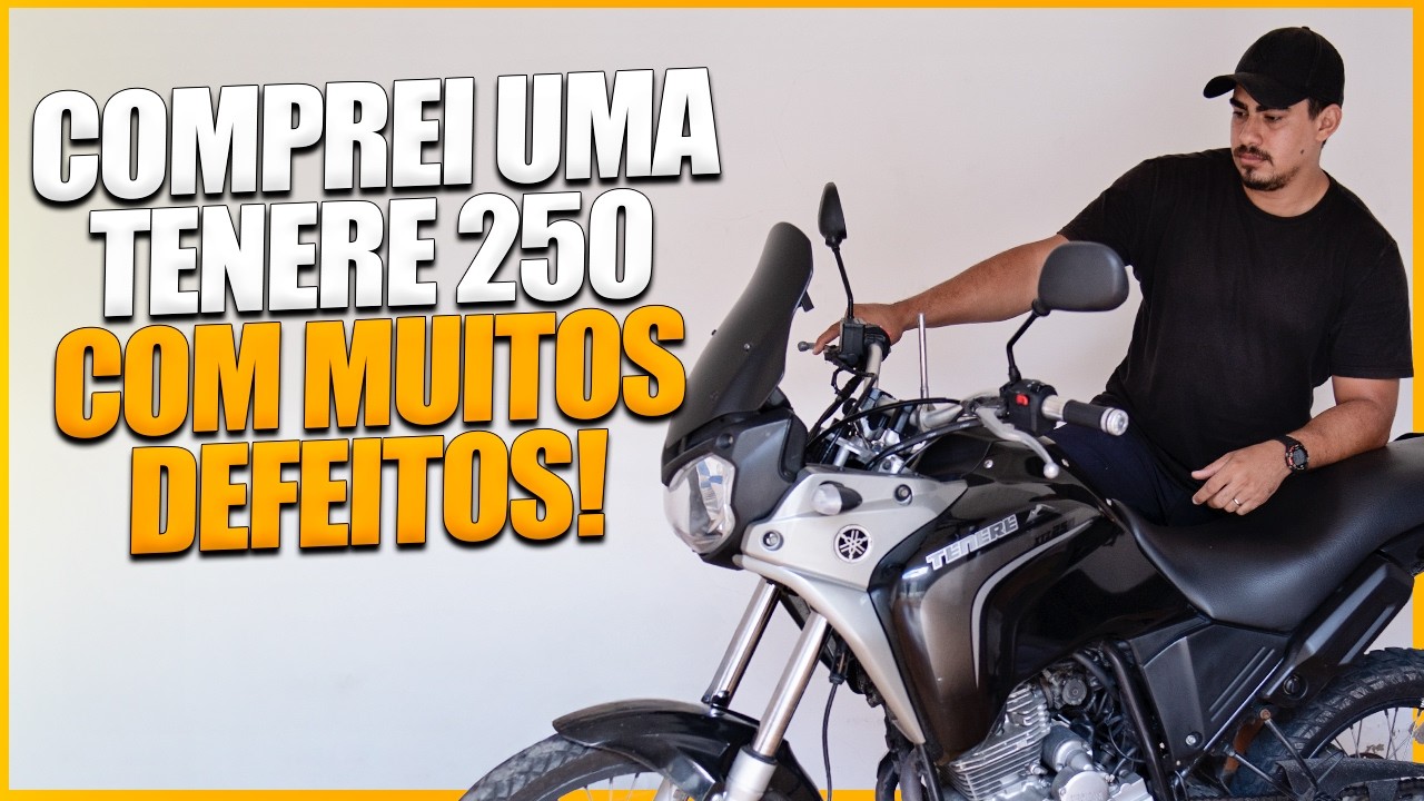 Não compre uma TENERE 250 antes de ver esse vídeo! Tive muito prejuízo!