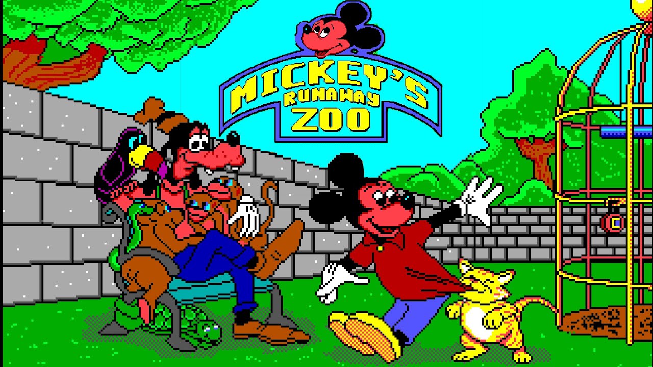 [Longplay] - Mickey's Runaway Zoo - Amiga 500
