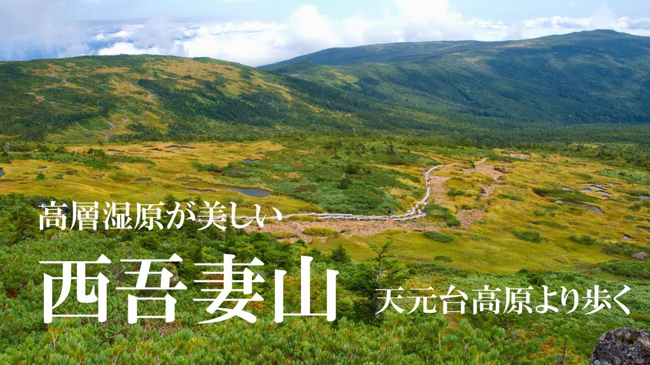 高層湿原が美しい『西吾妻山』　～天元台高原より歩く～