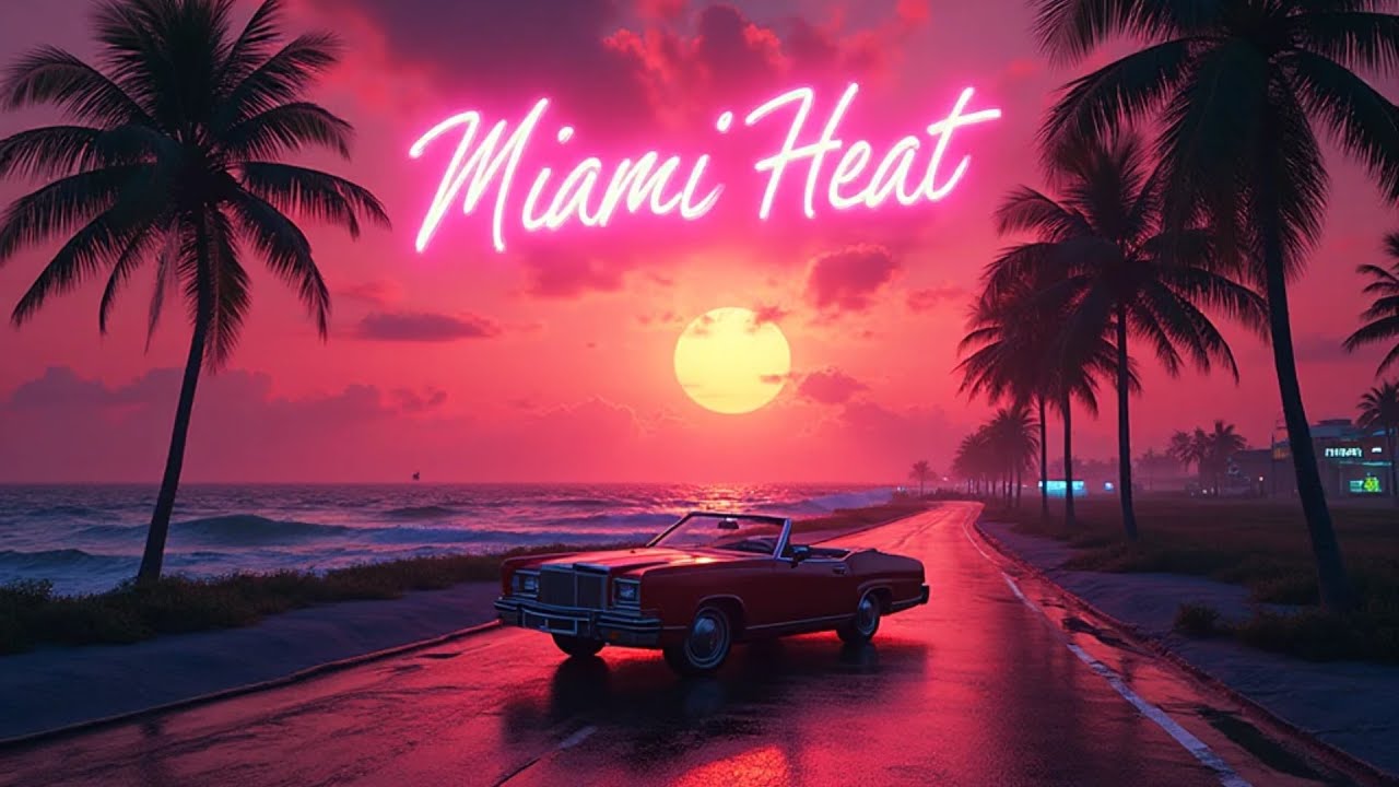 Miami Heat — Emotional Synthwave Music Video