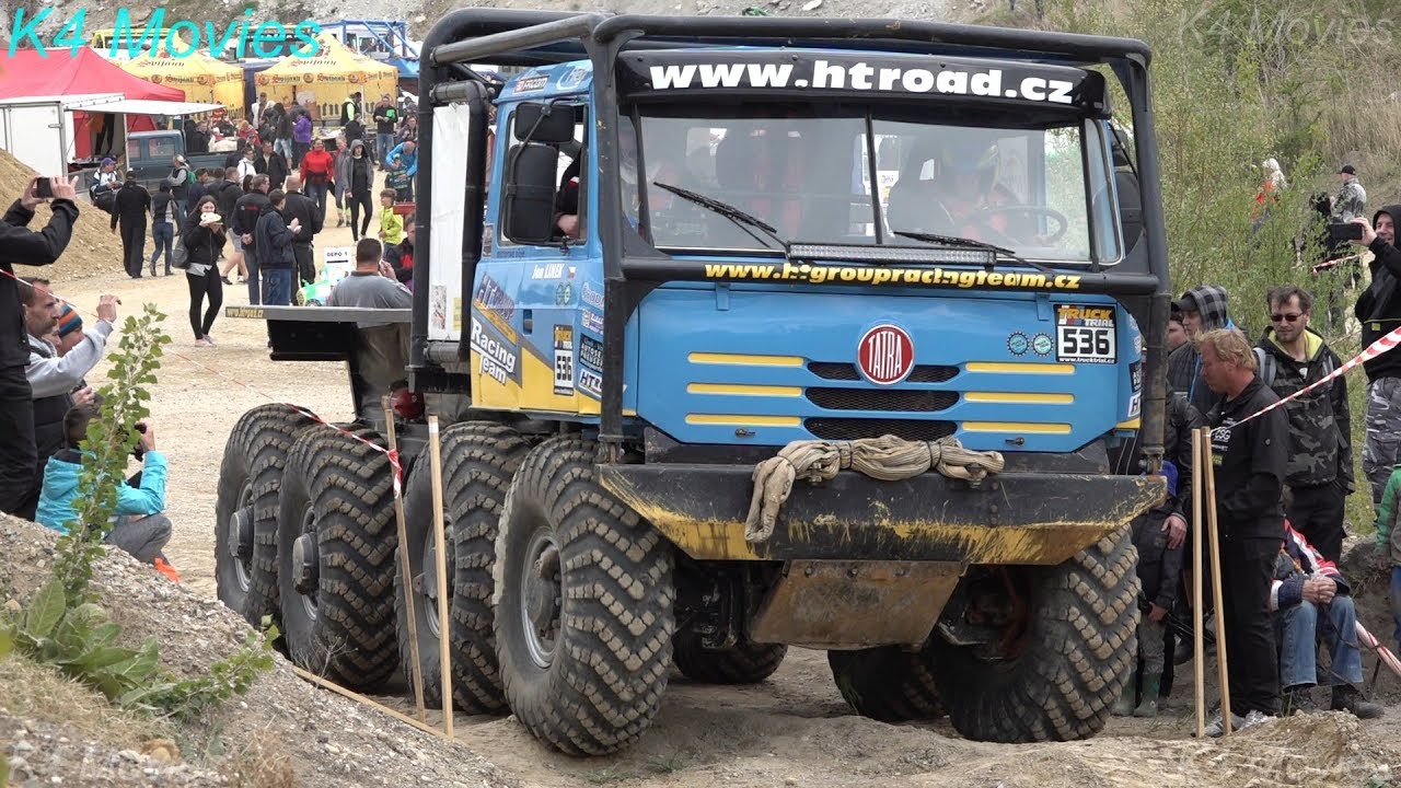 8x8 Trucks in truck trial | Cernuc u Velvar,  2019 | Tatra truck show
