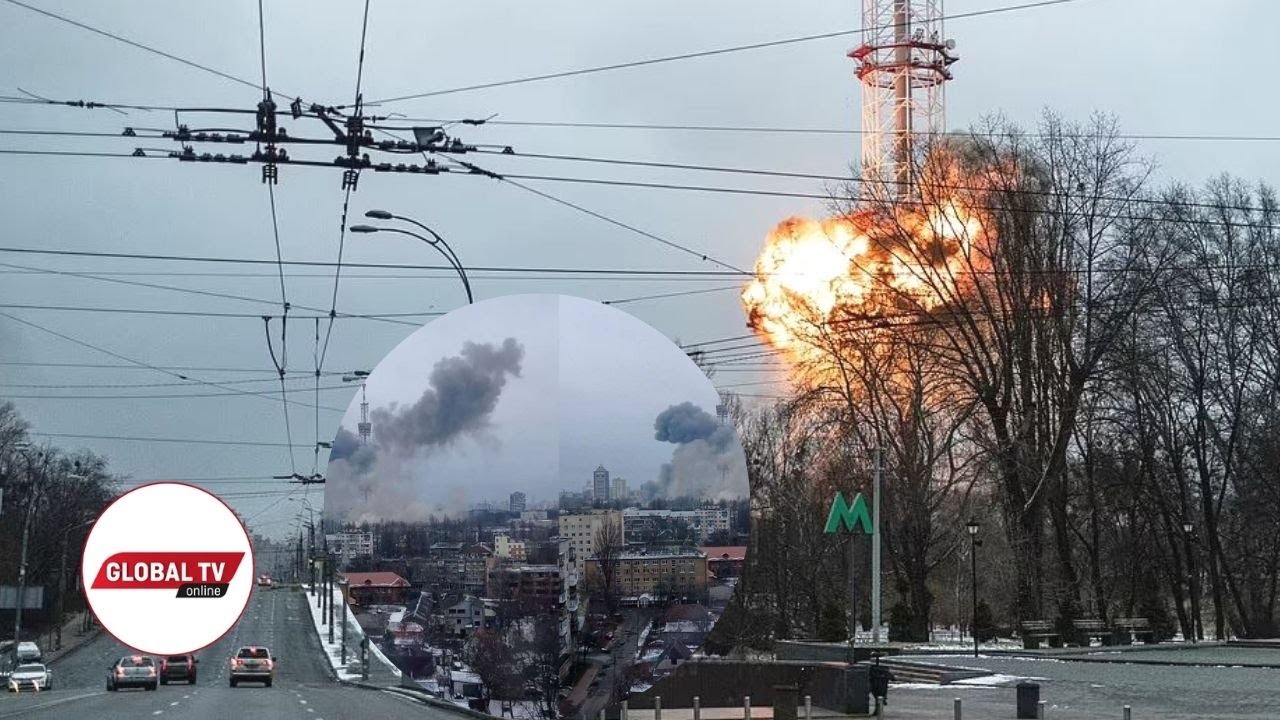 #BREAKING: URUSI YALIPUA KITUO CHA TELEVISHENI UKRAINE, WATU 5 WAFARIKI PAPO HAPO..