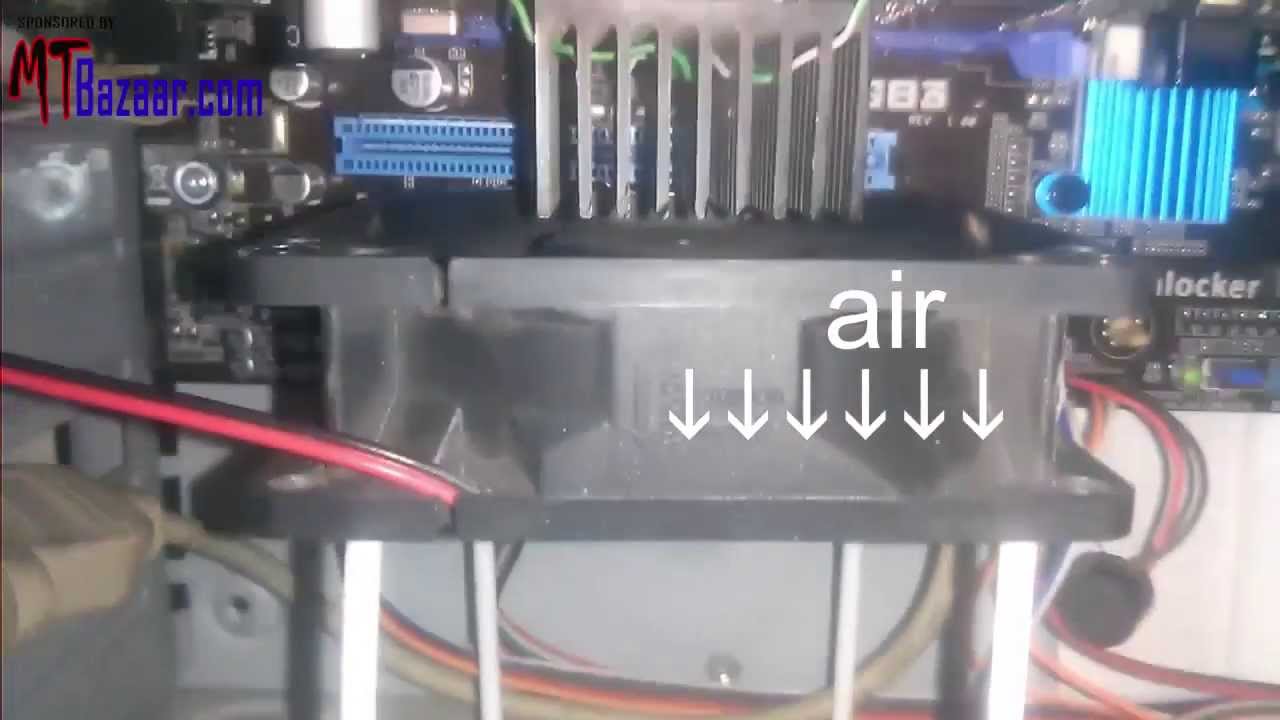 HOME MADE HEATSINK FAN FOR GRAPHICS CARD OR CPU