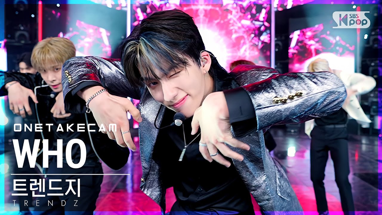 [단독샷캠4K] 트렌드지 'WHO [吼]' 단독샷 별도녹화│TRENDZ ONE TAKE STAGE│@SBS Inkigayo_2022.06.12.