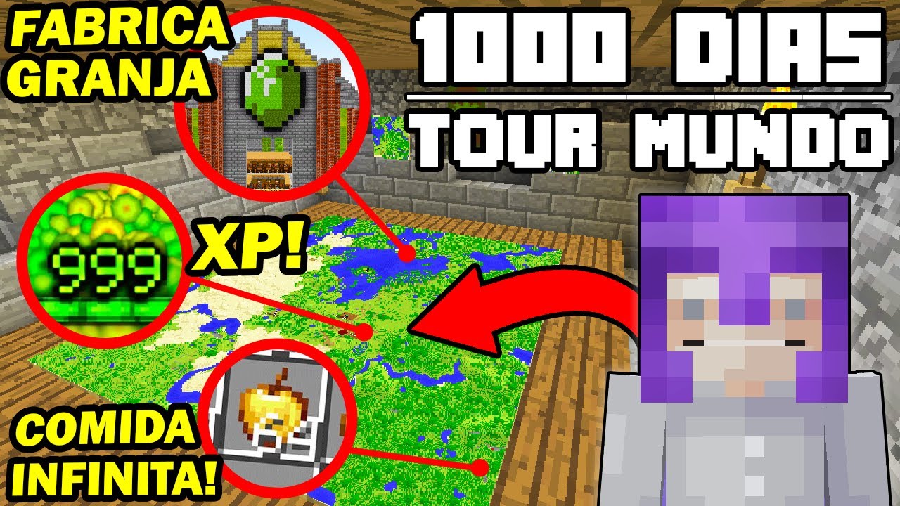 1000 Días [TOUR del Mundo Minecraft Hardcore]
