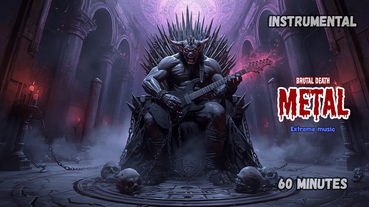1 HOUR OF BRUTAL DEATH METAL | EXTREME HEADBANGING INSTRUMENTAL MUSIC FOR METALHEADS