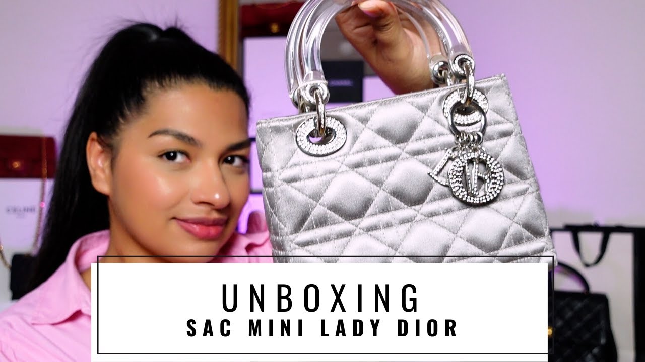 UNBOXING MINI LADY DIOR | CHRISTIAN DIOR | CRISTAUX SWAROVSKI | 31 JOURS D'UNBOXINGS 🤩 | 📦 JOUR 7