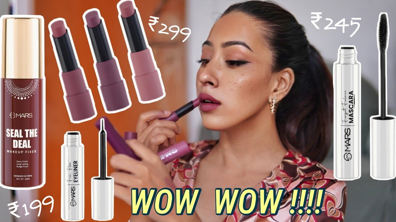 New Mars Makeup Launches that is only under ₹ 500 😳 Skincare /Makeup