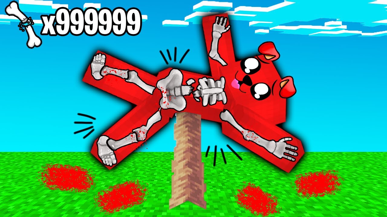 ZŁAMAŁEM 99999999 KOŚCI 🦴 w Minecraft
