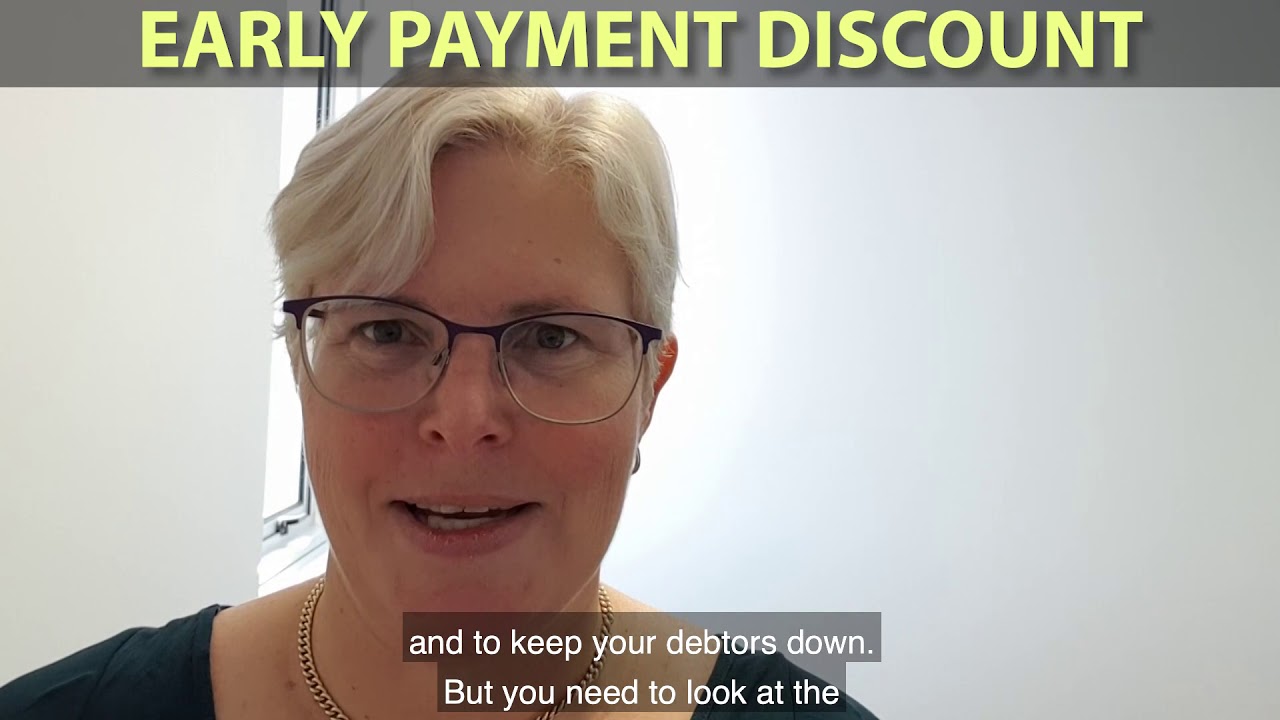 Early Payment Discounts