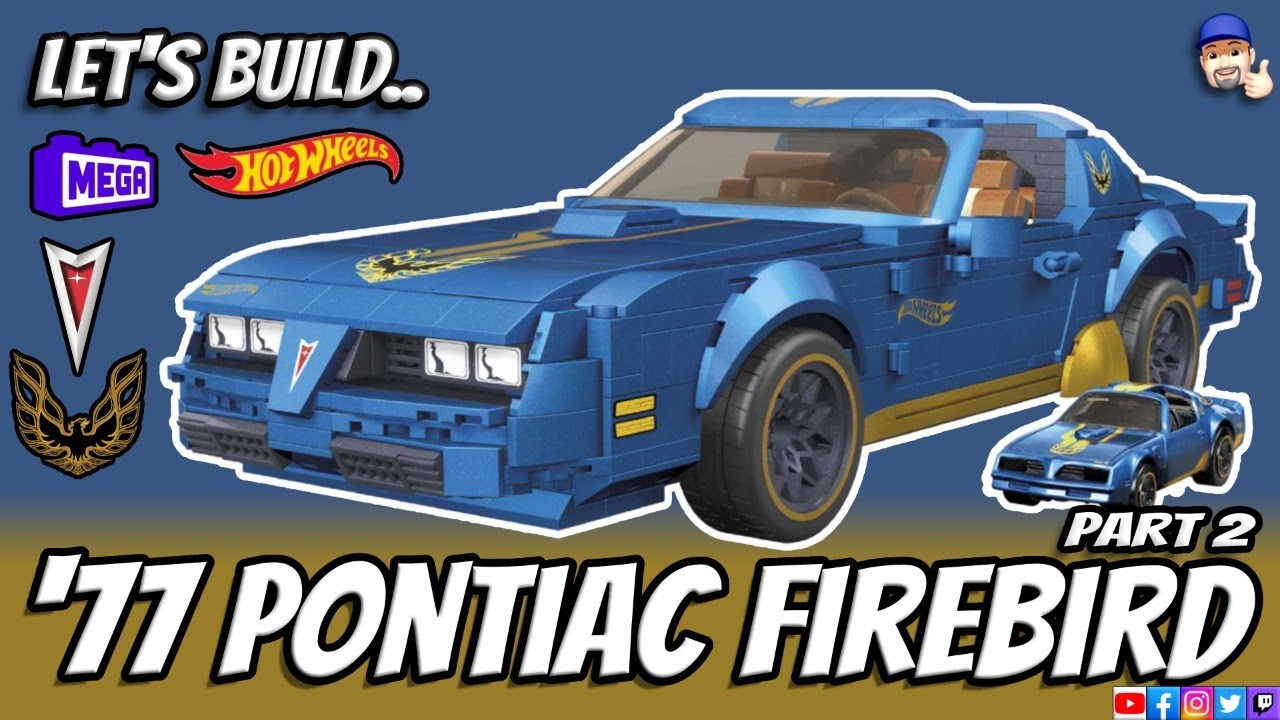 Let's Build Mega Brands HKF85 Hot Wheels ‘77 Pontiac Firebird pt2 