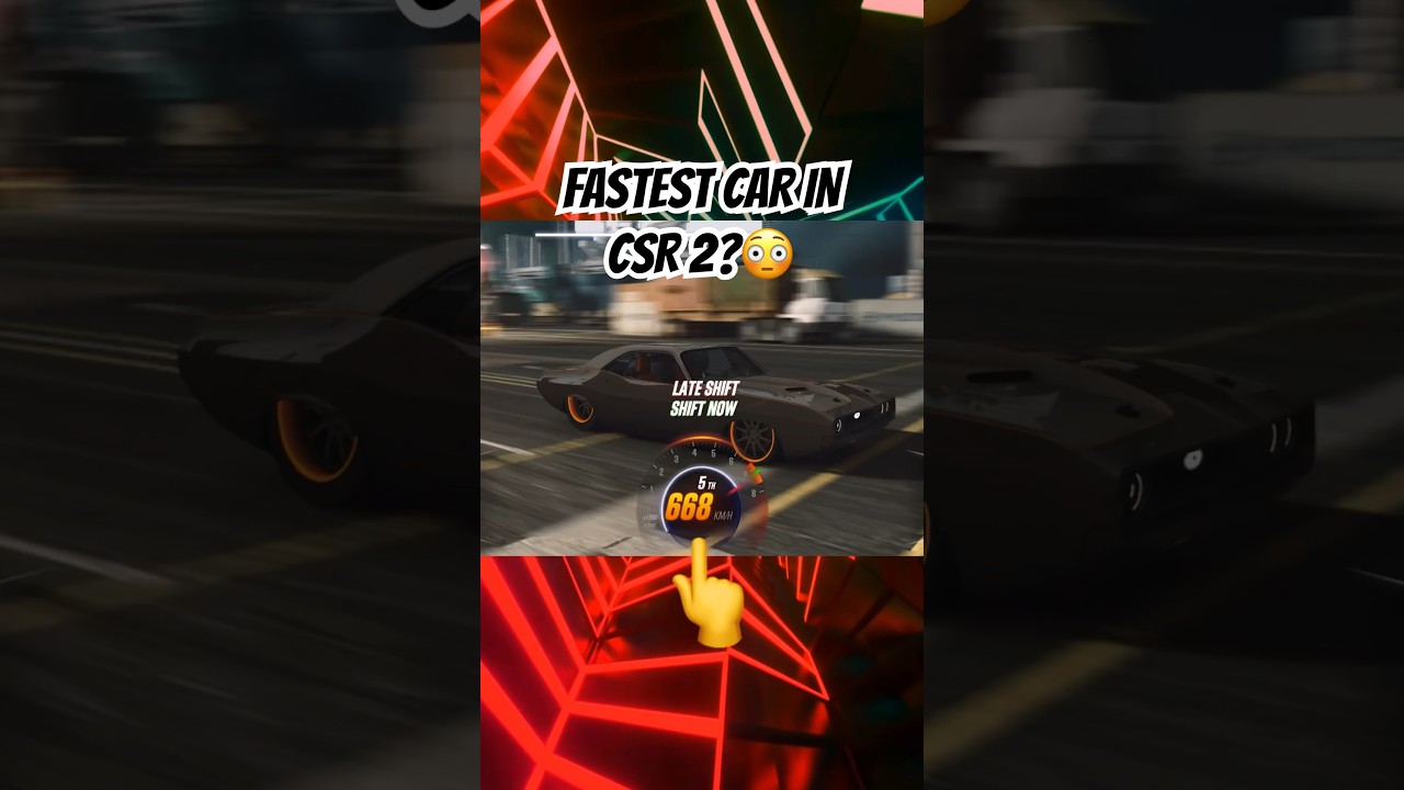 IS THIS THE FASTEST CAR IN CSR 2? #csr2 #csrracing2 #cars #dodge