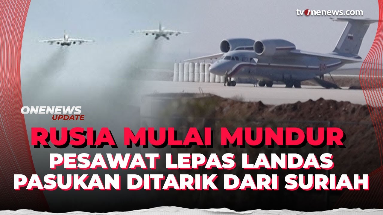 Rusia Tarik Pasukan dari Qamishli, Pesawat Militer Lepas Landas dari Suriah | OneNews Update
