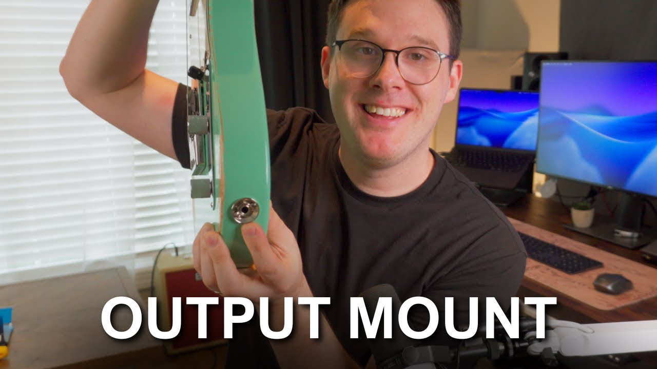 Output Jack Mount for Telecasters!