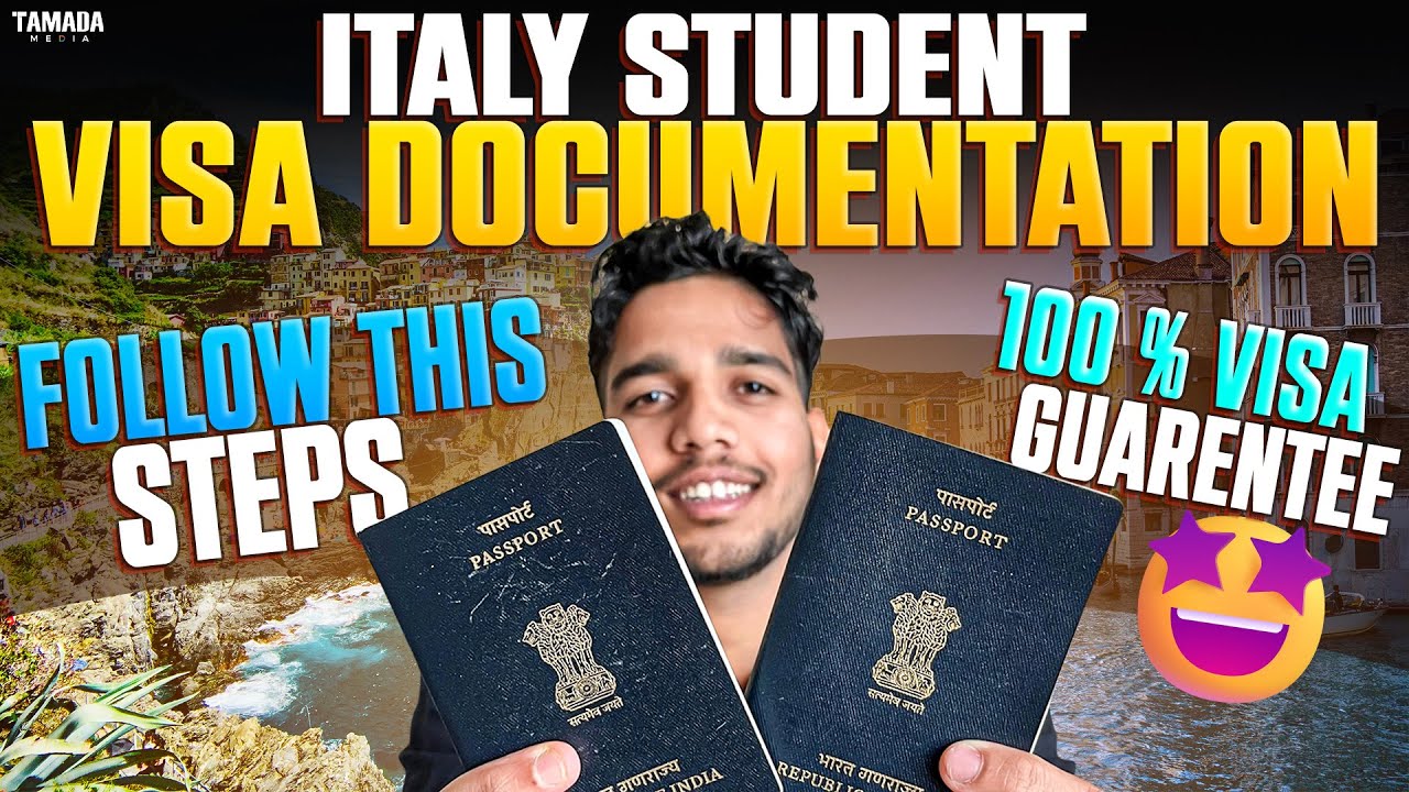 2025 Italy Student Visa Full Documentation 🇮🇹 || 100% Visa guarantee 😱🤩 || English Vlog