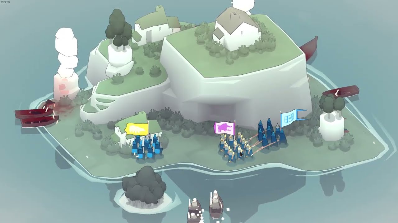 Bad North Speedrun (WR (Probably)) (Any% Very Hard NG)