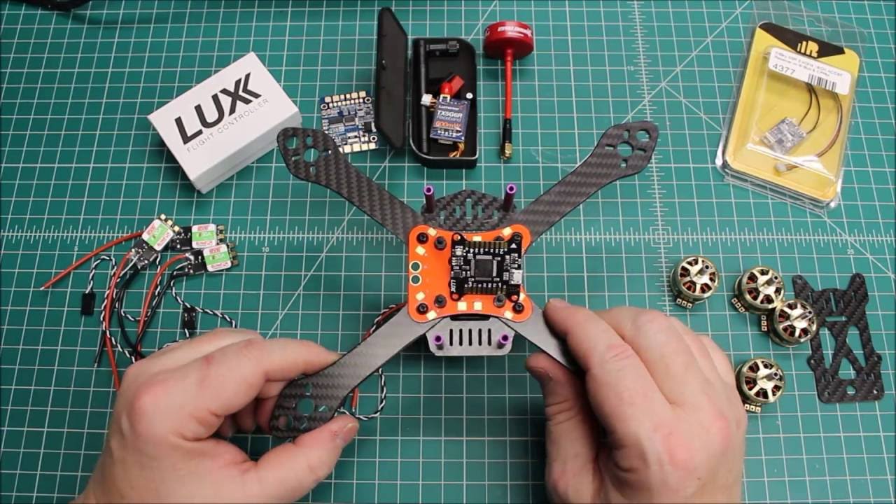 Martian III FPV Racing Frame and Build-out