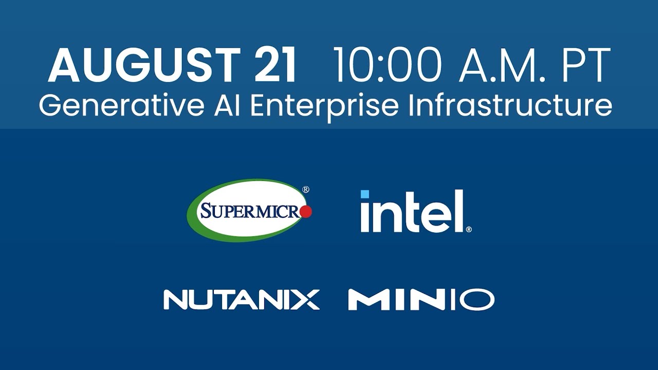 Generative AI Enterprise Infrastructure | Open Storage Summit 2025