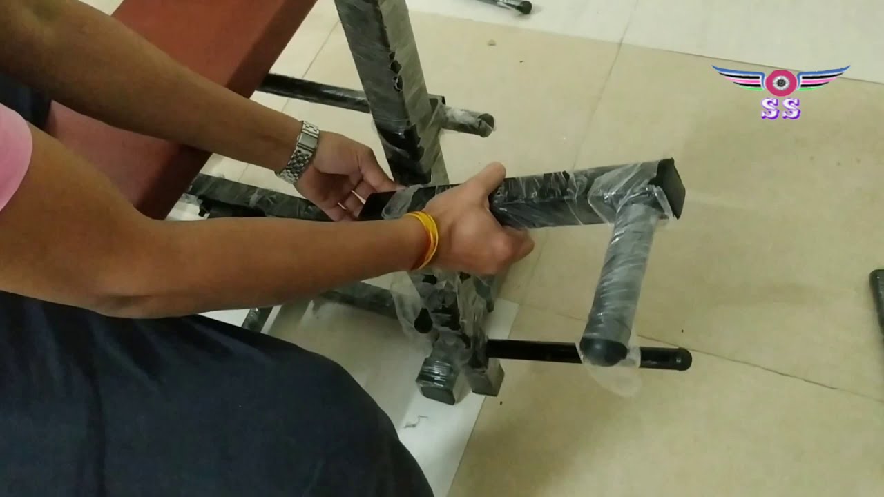 Unboxing and assembling of 20 in 1 bench &Home gym equipment along with twister||Hashtag fitness