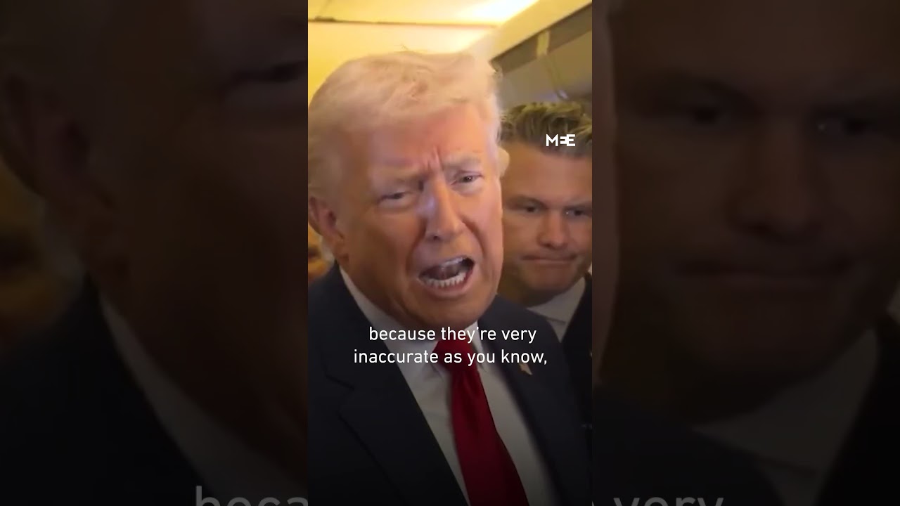 Trump blames Iran for school massacre despite reports suggesting otherwise