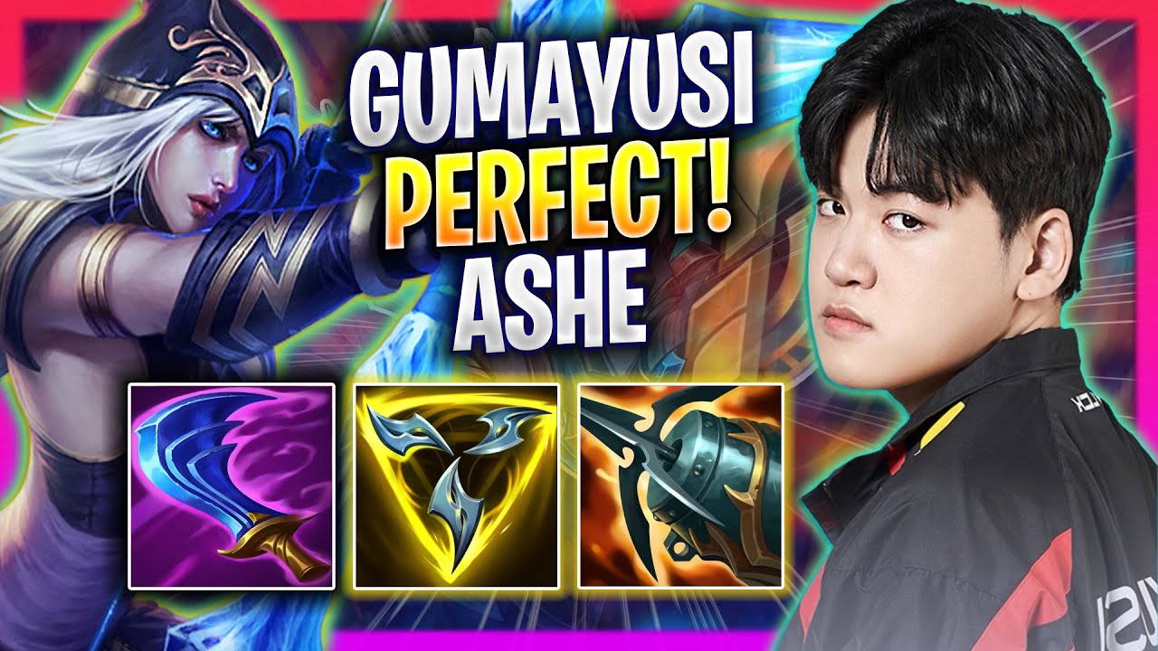 GUMAYUSI PERFECT GAME WITH ASHE! - T1 Gumayusi Plays Ashe ADC vs Kai'sa! | Season 2024