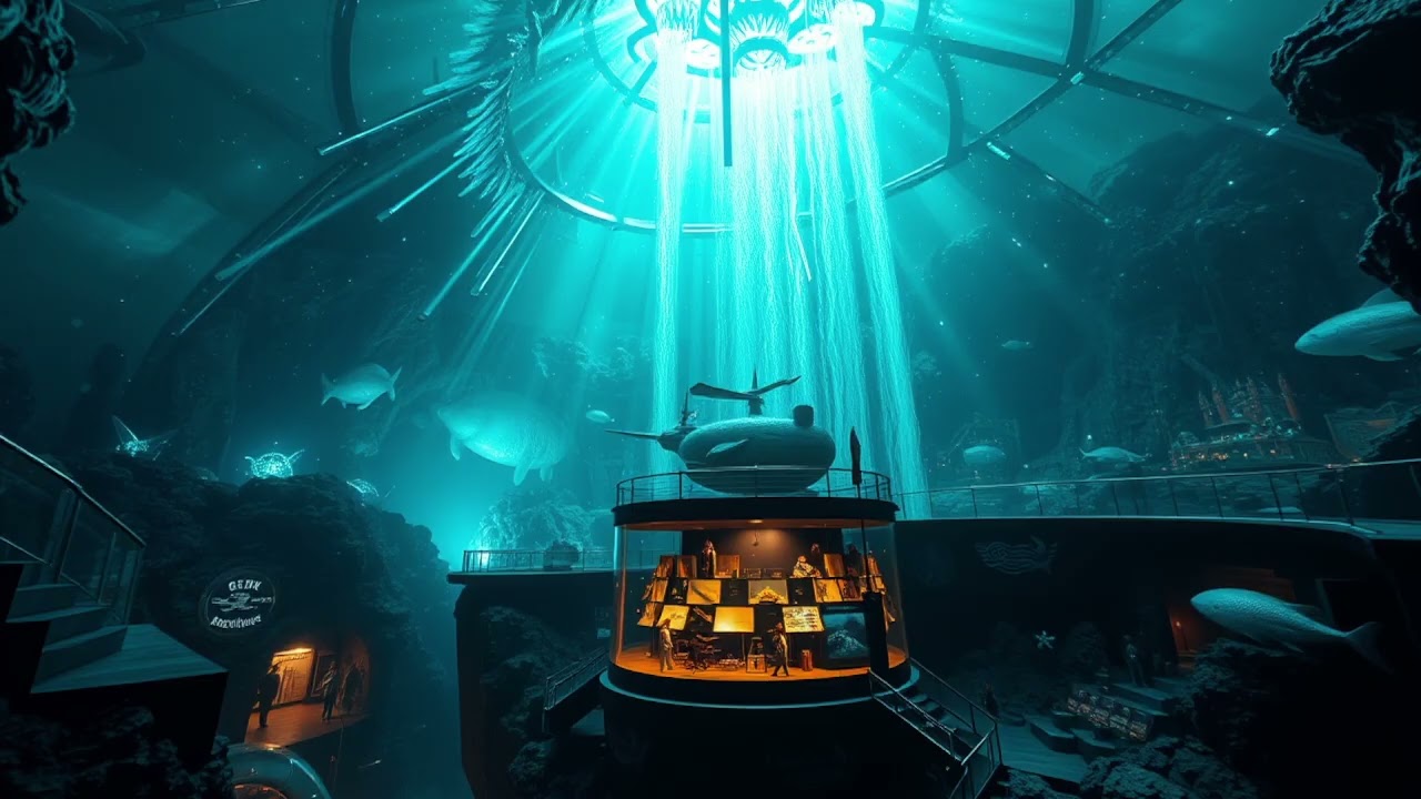 【短冥想引導】〈海洋博物館〉  人聲與白噪音