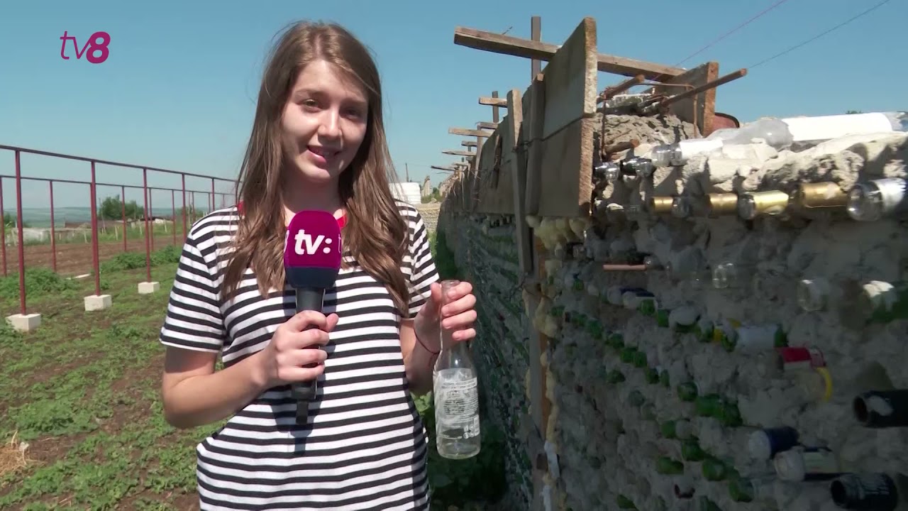 Construiește o seră din sticle