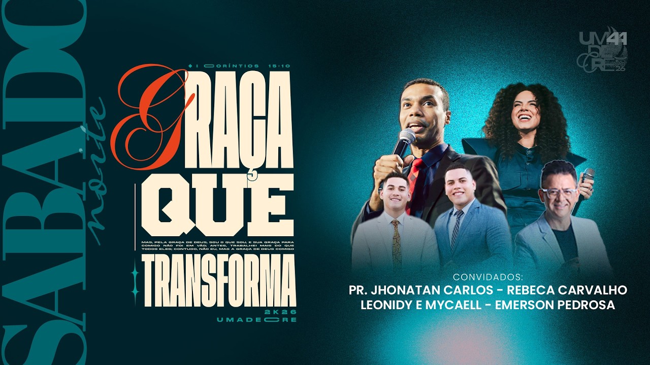 AO VIVO | 44º CONGRESSO DA UMADECRE  | GRANDE TEMPLO | 12/02/2026 | SÁBADO NOITE