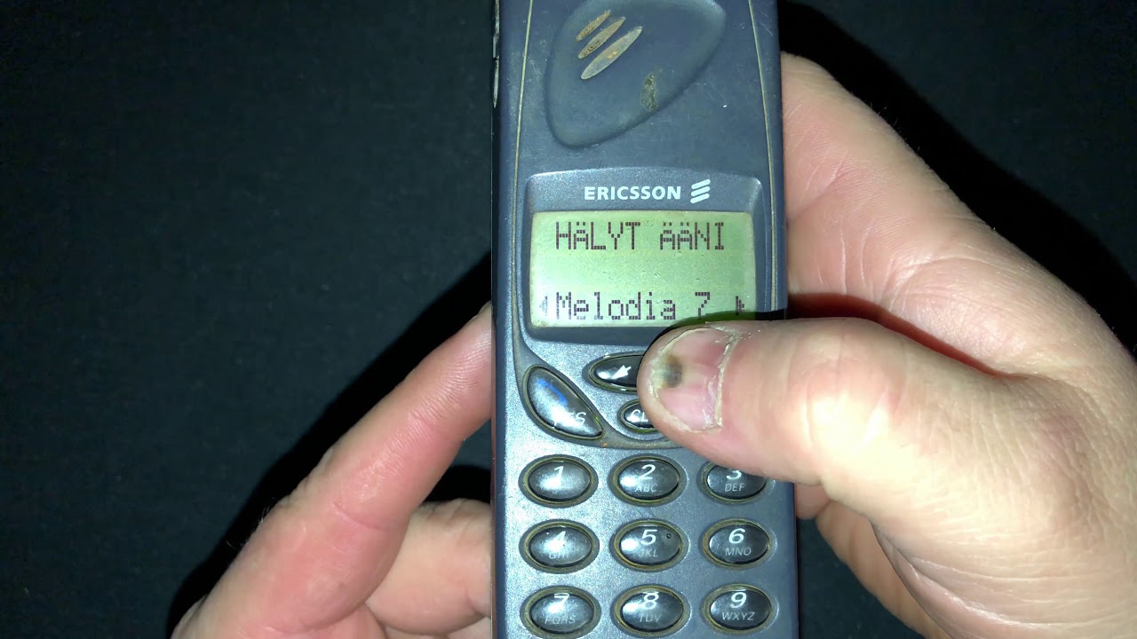 Ericsson S868 Mobile Phone - Ringtones