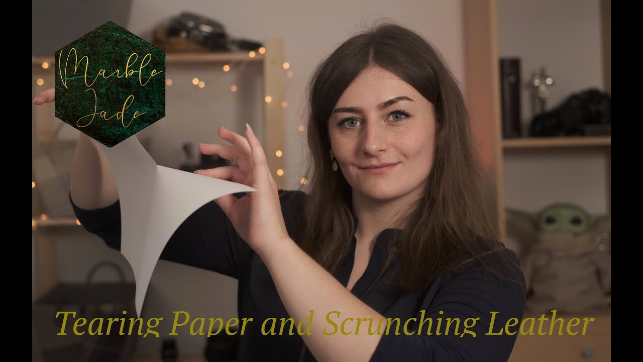 ASMR Request for Paper Tearing and Leather Crunching
