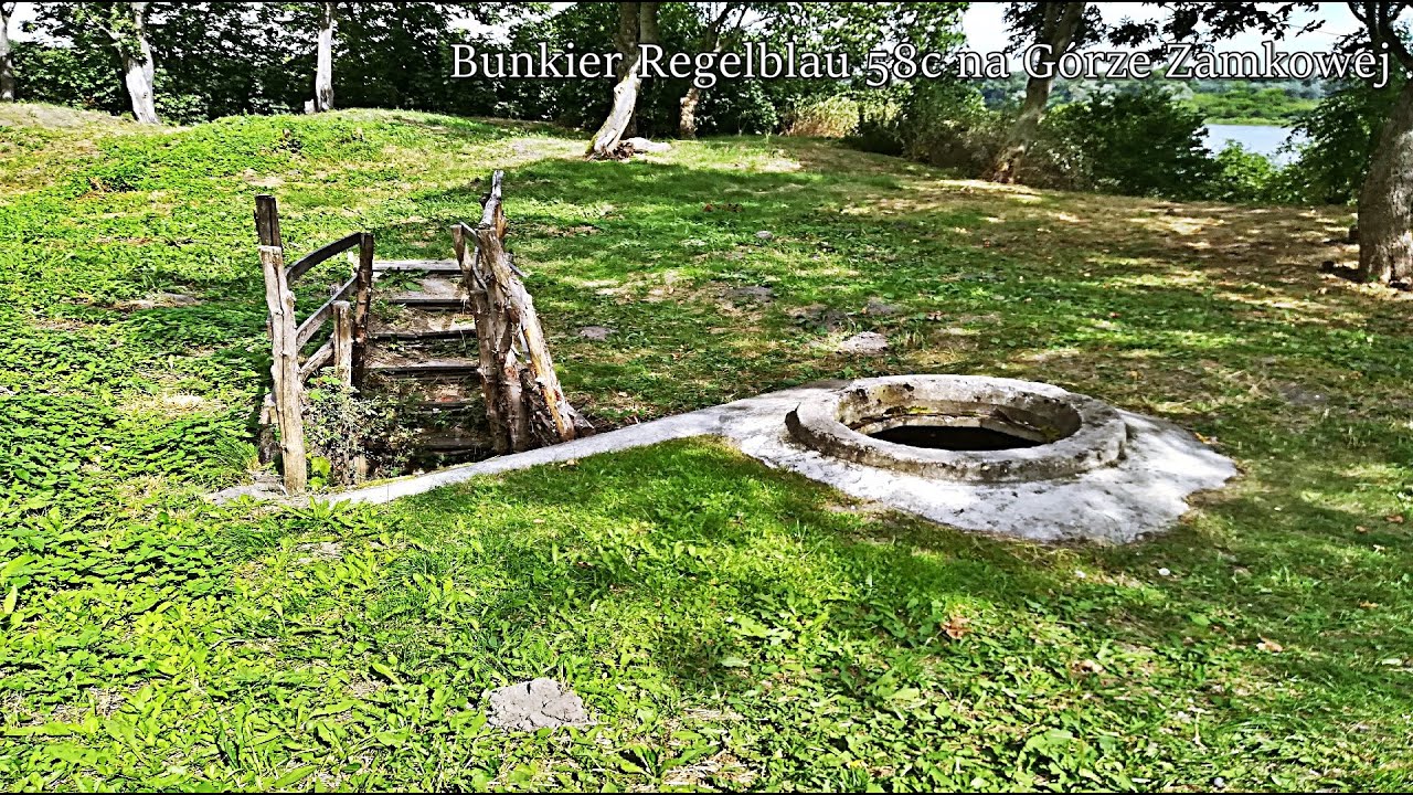 BUNKIER REGELBLAU 58c na Górze Zamkowej w Wyszogrodzie