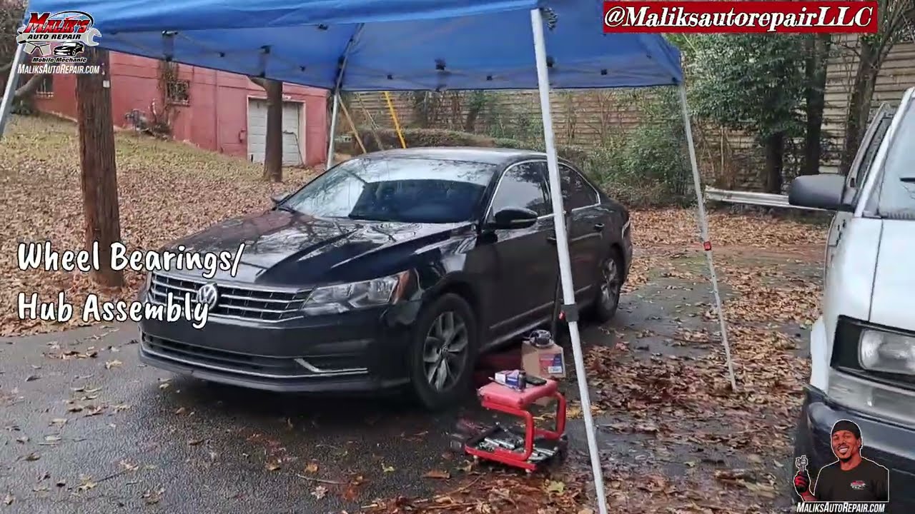 VOLKSWAGEN PASSAT 1.8T 2017 | Ступица переднего колеса в сборе | Громкий ревущий шум | Diy/Howto