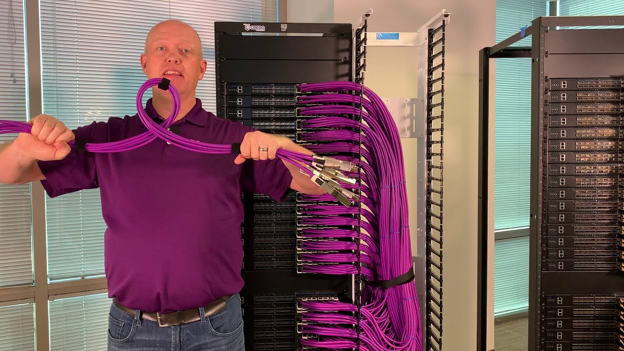 Part 1: Credo 800G HiWire CLOS AECs vs. DACs in a 400Tb 32U Switch Rack Demo