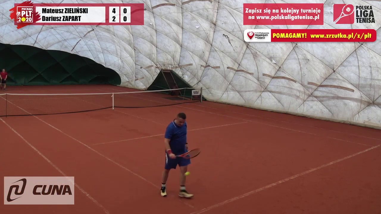 Puchar PLT 2020 - Krak&oacute;w: Mateusz Zieliński vs. Dariusz Zapart
