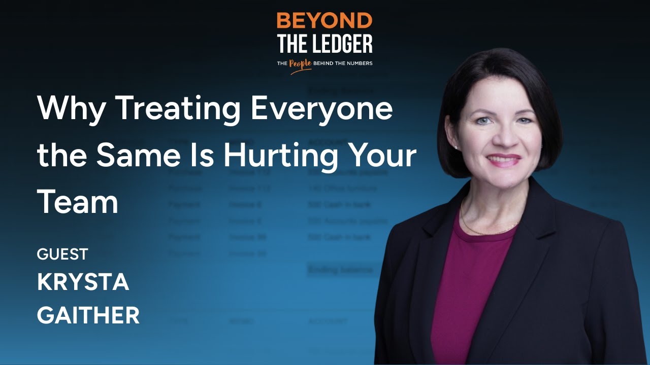 Why Treating Everyone the Same Is Hurting You and Your Team — CFO Krysta Gaither