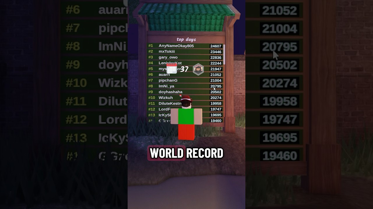 МИРОВОЙ РЕКОРД с хакерами в 99 ночей в лесу #roblox #99nightintheforest #robloxedit