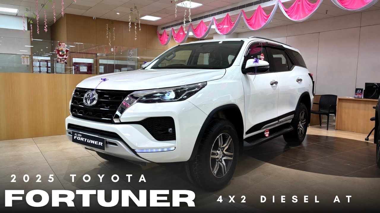 New Toyota Fortuner Base Model 4x2 Diesel AT 2025 | Full review 😍🔥