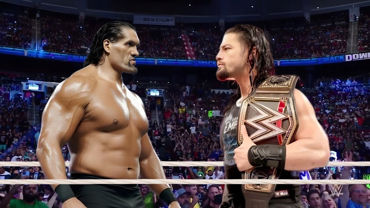 WWE 2k26 FULL MATCH - The Great Khali Vs. Roman Reigns : SmackDown Live Full Match