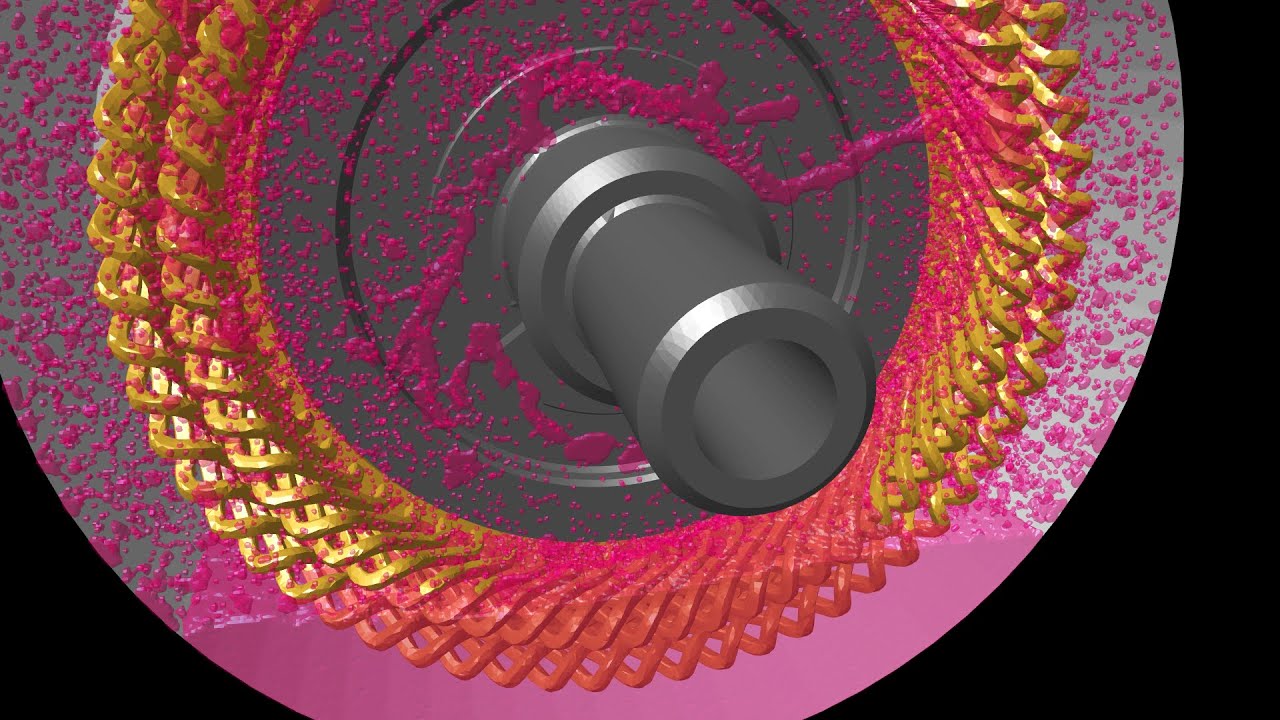Simulation of EV motor cooling