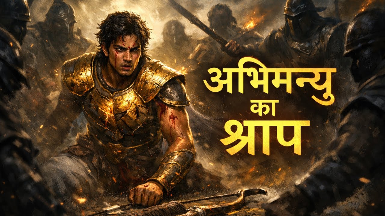 वो श्राप जिसने अभिमन्यु की जान ली | The Curse That Killed Abhimanyu | Mahabharata’s Darkest Secret