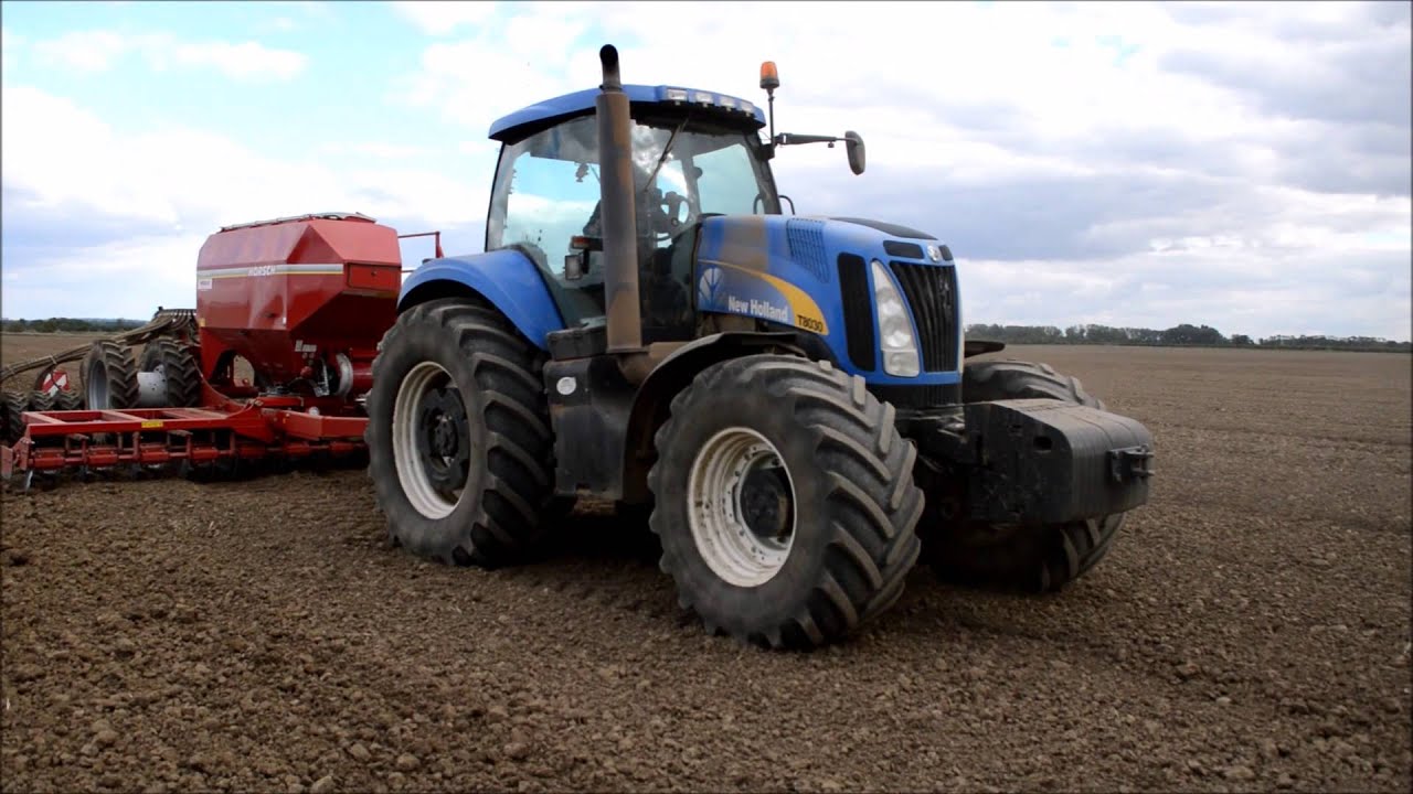 New Holland T8030 + Horsch Pronto 6 AS
