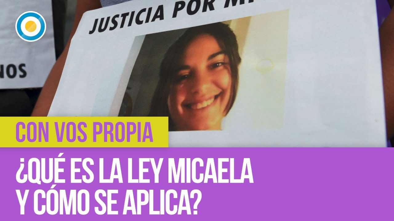 ¿Qué es la Ley Micaela y cómo se aplica? en Con vos propia